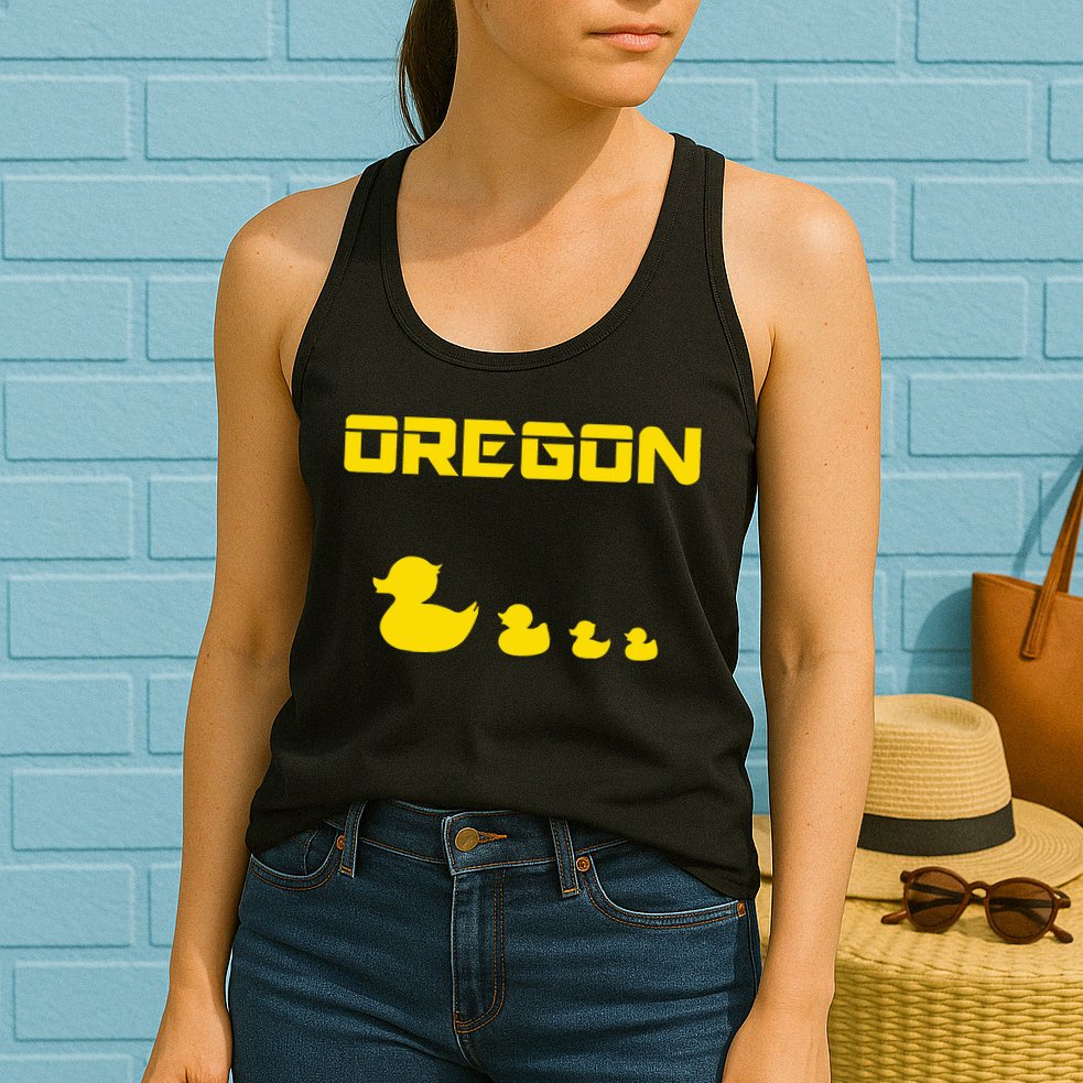 Oregon Duck Womens Tank Top