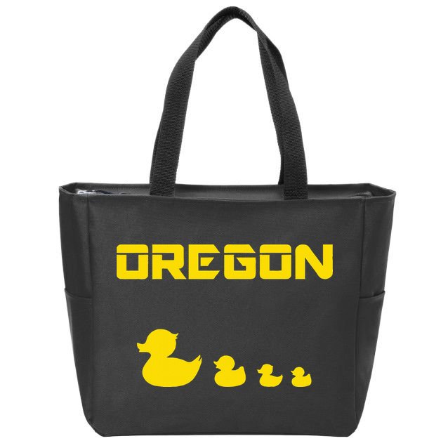 Oregon Duck Zip Tote Bag