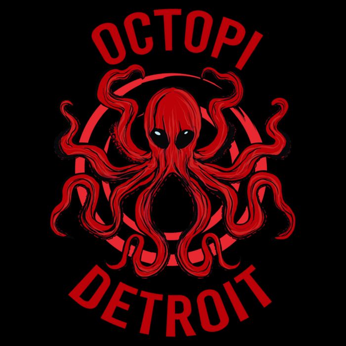 Octopi Detroit Octopus Kraken Tentacles Michigan Souvenir Great Gift Youth Performance Sprint T-Shirt