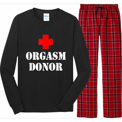 Orgasm Donor Long Sleeve Pajama Set