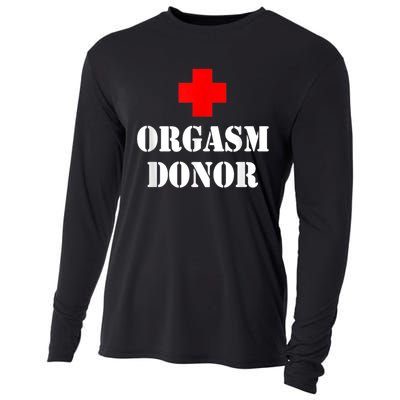 Orgasm Donor Cooling Performance Long Sleeve Crew