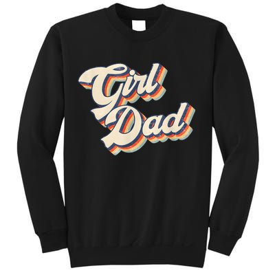 Outnumbered Dad Of Girl Men Fathers Day For Girl Dad Sweatshirt