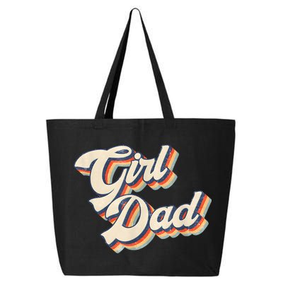 Outnumbered Dad Of Girl Men Fathers Day For Girl Dad 25L Jumbo Tote