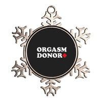 Orgasm Donor Metallic Star Ornament