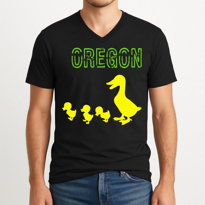 Oregon Duck V-Neck T-Shirt