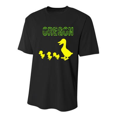 Oregon Duck Youth Performance Sprint T-Shirt