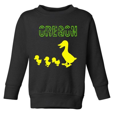 Oregon Duck Toddler Sweatshirt