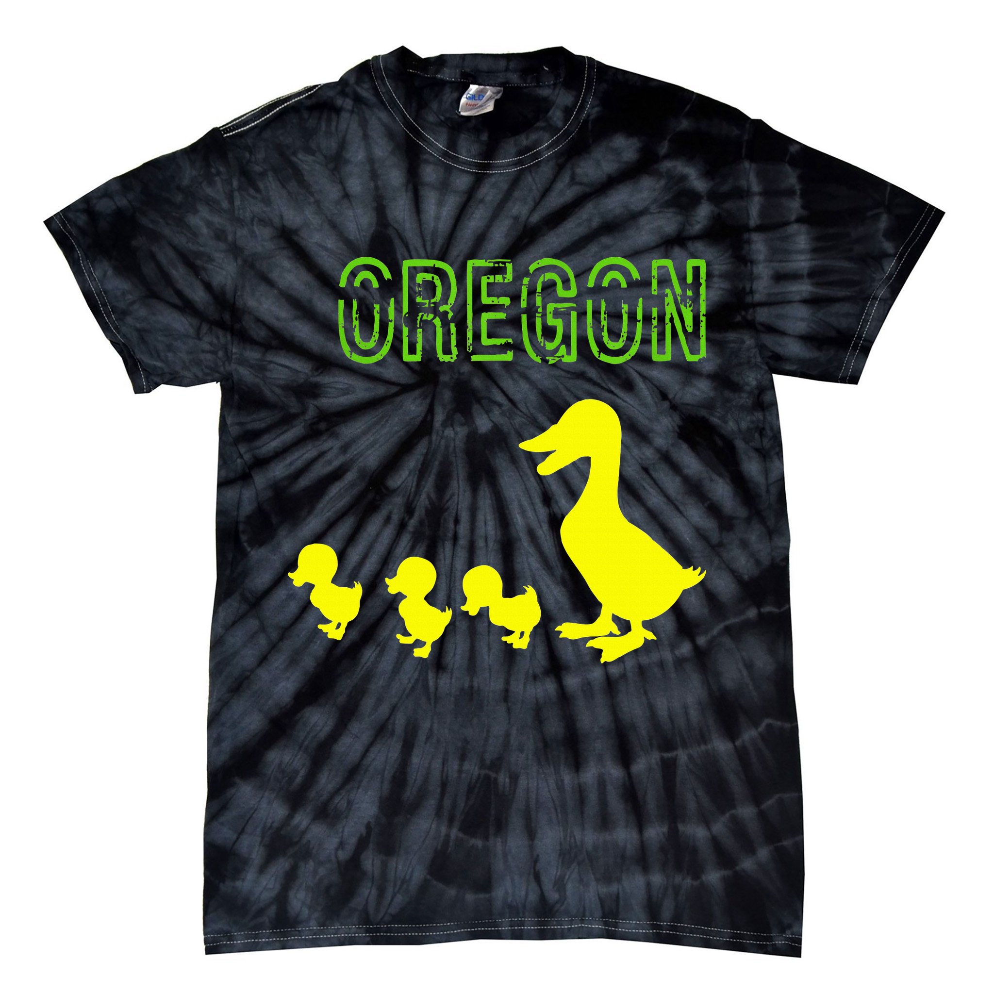 Oregon Duck Tie-Dye T-Shirt