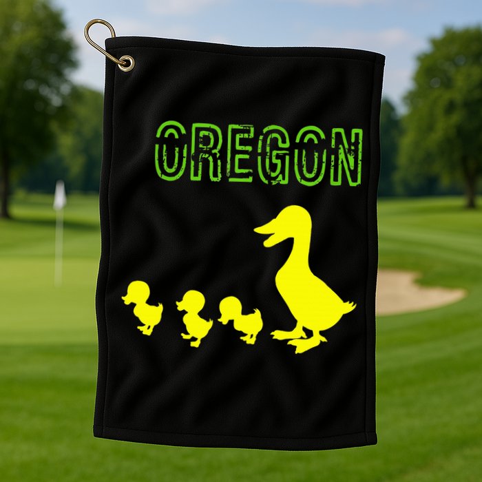 Oregon Duck Golf Towel