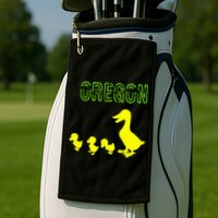 Oregon Duck Golf Towel