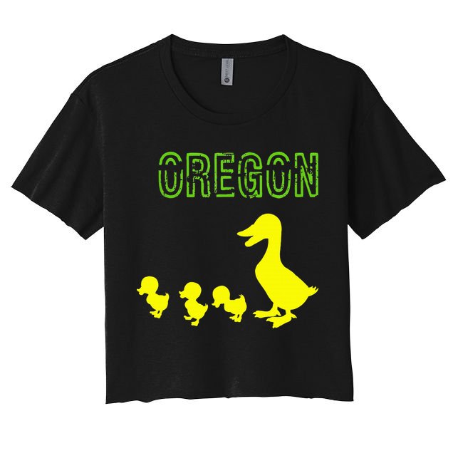 Oregon Duck Crop Top