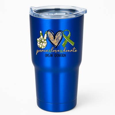 Organ Donation Peace Love Donate Give Someone Life Donate Great Gift Tumbler
