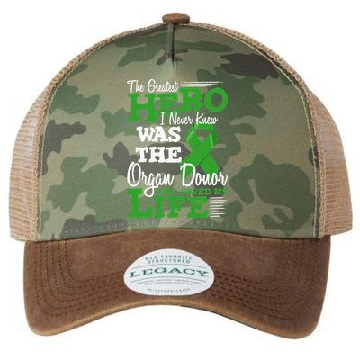 Organ Donor Quote Graphic Kidney Transplant And Heart Donor Legacy Tie Dye Trucker Hat