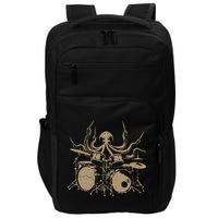 Octopus Drummer Rock N Roll Band Impact Tech Backpack