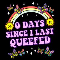 O Days Since Last Queefed Flat Bill Trucker Hat