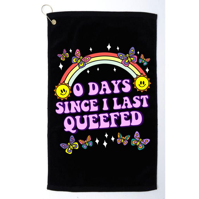 O Days Since Last Queefed Golf Towel