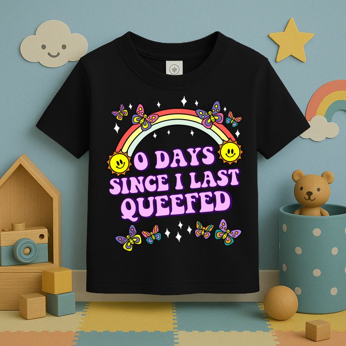 O Days Since Last Queefed Toddler T-Shirt