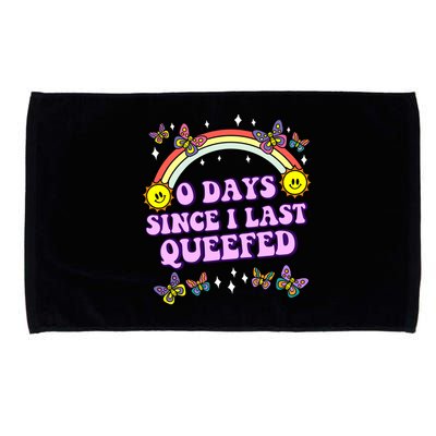 O Days Since Last Queefed Microfiber Hand Towel