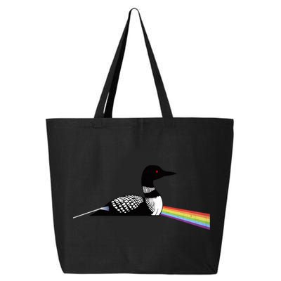 Original Dark Side Of The Loon Bird Watching Classic Rock Gift 25L Jumbo Tote
