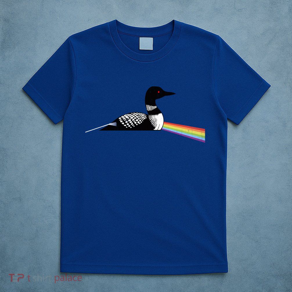 Original Dark Side Of The Loon Bird Watching Classic Rock Gift T-Shirt