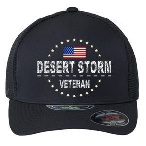 Operation Desert Storm Veteran Flexfit Unipanel Trucker Cap