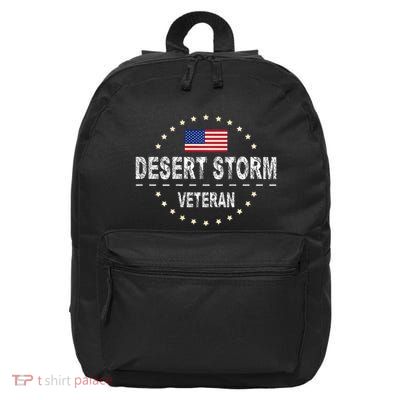 Operation Desert Storm Veteran 16 in Basic Backpack