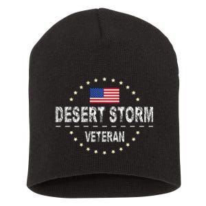 Operation Desert Storm Veteran Short Acrylic Beanie