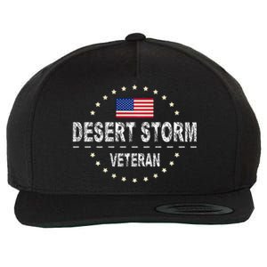 Operation Desert Storm Veteran Wool Snapback Cap