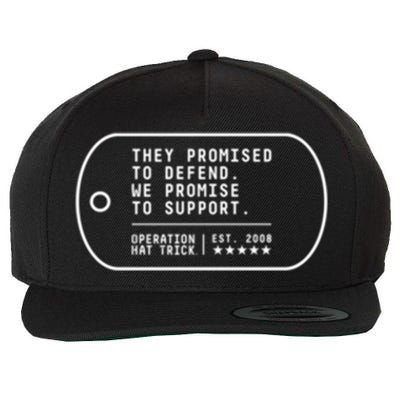 Oht Dog Tag Meaningful Gift Wool Snapback Cap