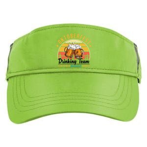 Oktoberfest Drinking Team Funny Beer Adult Drive Performance Visor