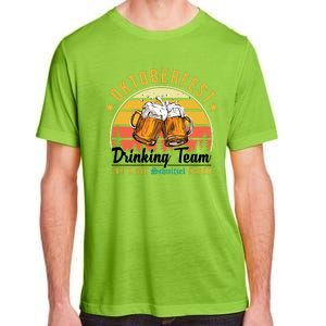 Oktoberfest Drinking Team Funny Beer Adult ChromaSoft Performance T-Shirt