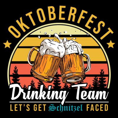 Oktoberfest Drinking Team Funny Beer T-Shirt