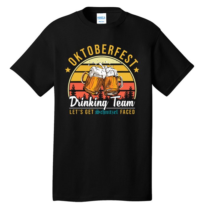 Oktoberfest Drinking Team Funny Beer Tall T-Shirt