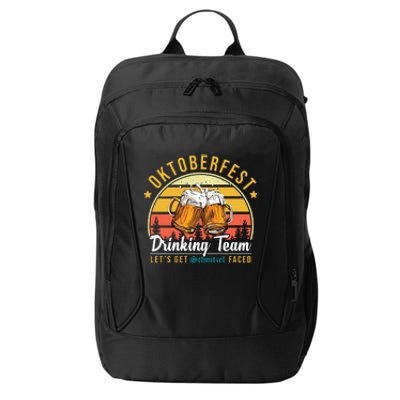 Oktoberfest Drinking Team Funny Beer City Backpack