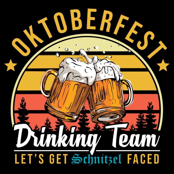 Oktoberfest Drinking Team Funny Beer Impact Tech Backpack
