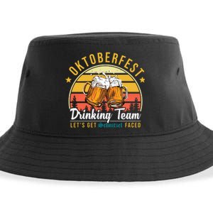 Oktoberfest Drinking Team Funny Beer Sustainable Bucket Hat