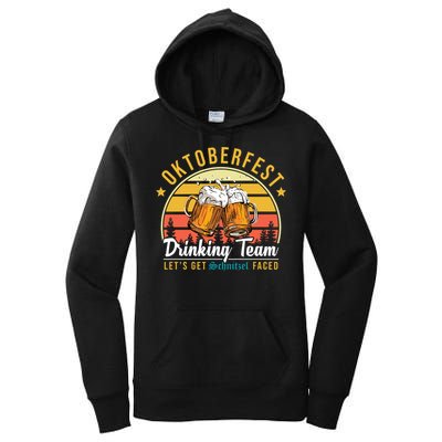 Oktoberfest Drinking Team Funny Beer Women's Pullover Hoodie