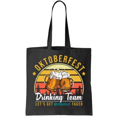 Oktoberfest Drinking Team Funny Beer Tote Bag