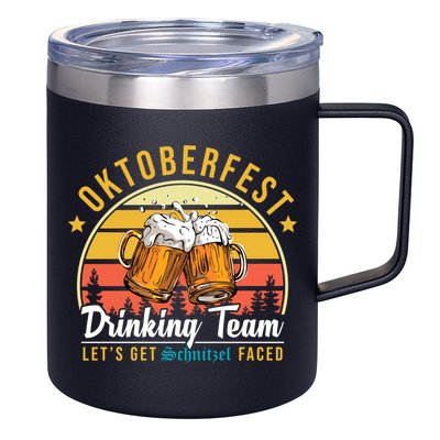 Oktoberfest Drinking Team Funny Beer 12oz Stainless Steel Coffee Mug