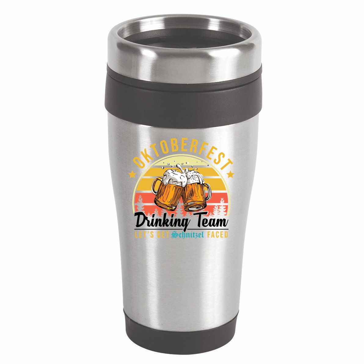 Oktoberfest Drinking Team Funny Beer 16oz Travel Tumbler