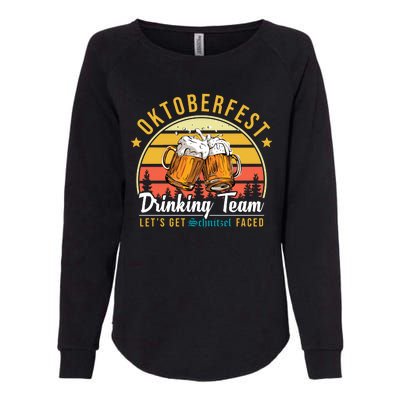 Oktoberfest Drinking Team Funny Beer Womens California Wash Sweatshirt