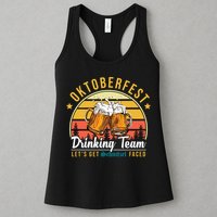 Oktoberfest Drinking Team Funny Beer Womens Tank Top