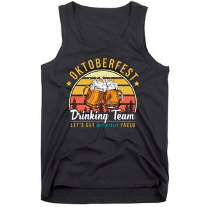 Oktoberfest Drinking Team Funny Beer Tank Top