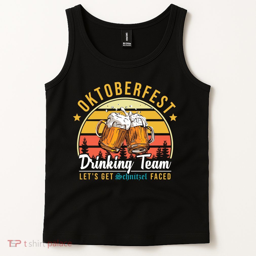 Oktoberfest Drinking Team Funny Beer Tank Top