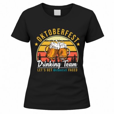 Oktoberfest Drinking Team Funny Beer Women's T-Shirt