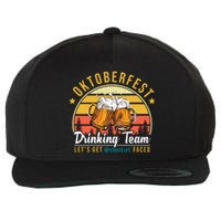 Oktoberfest Drinking Team Funny Beer Wool Snapback Cap