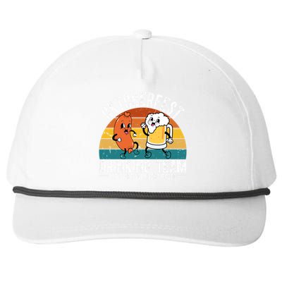 Oktoberfest Drinking Team Lets Get Schnitzel Faced Funny Snapback Five-Panel Rope Hat