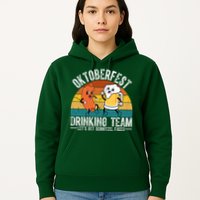 Oktoberfest Drinking Team Lets Get Schnitzel Faced Funny Hoodie