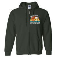 Oktoberfest Drinking Team Lets Get Schnitzel Faced Funny Full Zip Hoodie