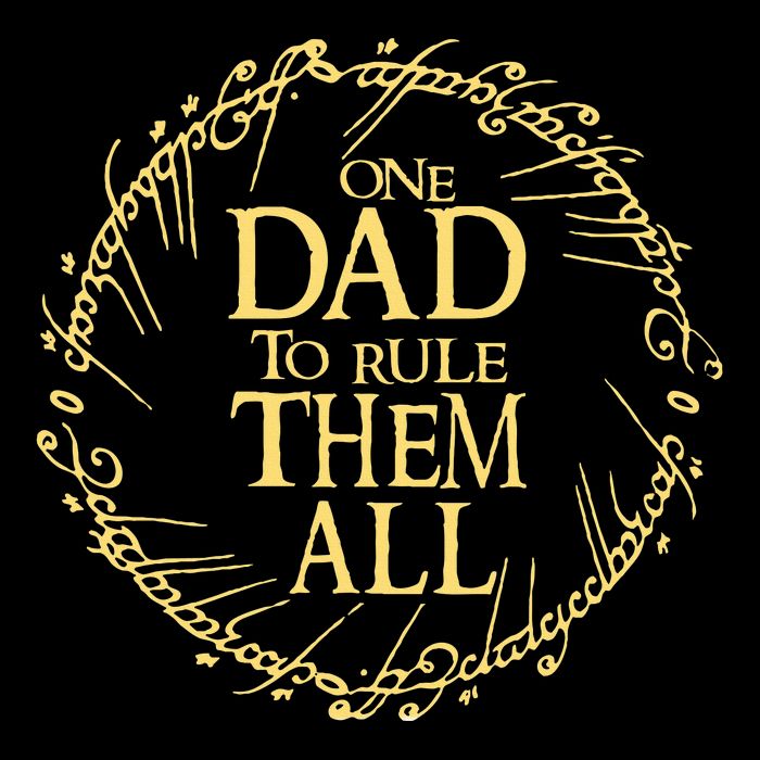 One Dad To Rule Them All Vintage Nerd Dad Father Day Apparel Baby Bodysuit